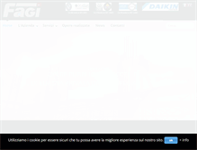 Tablet Screenshot of fagisrl.it